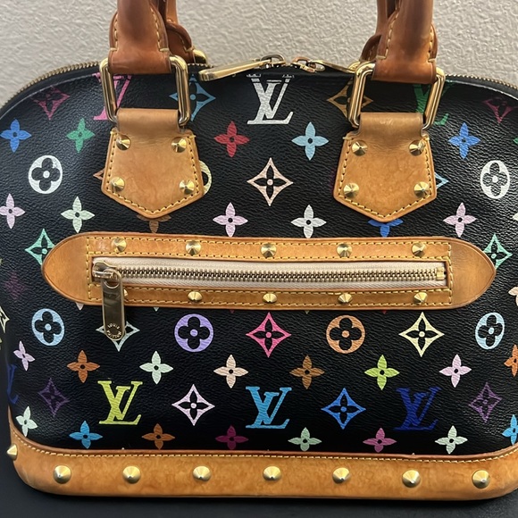 Louis Vuitton Monogram Multicolor Coated Canvas Top Handle Bag - Picture 3 of 16